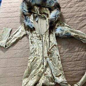 Golden lion halloween costume